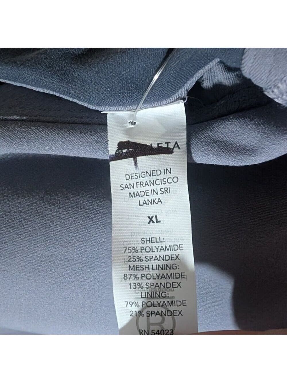 Athleta | Intention Crop D-DD In Blue Colorblock - Picture 8 of 10